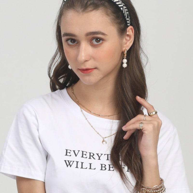 LALA Ethnic Hairband M-Black