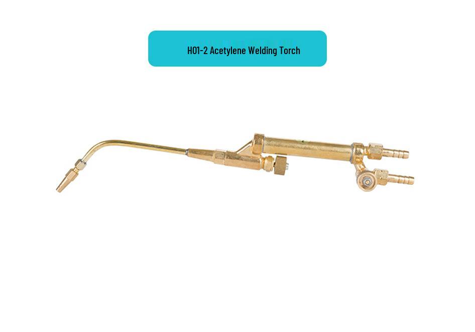 All-Copper H01-2 High-Temp Gas Welding Torch, 4L Propane/Acetylene/LPG/NG Portable Welding Accessory.