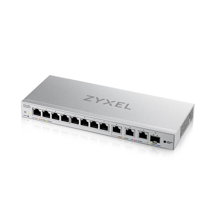 Switch MultiGig - ZYXEL - XGS1250-12 - 12 Ports - 10G SFP+ - Silent and Energy Efficient
