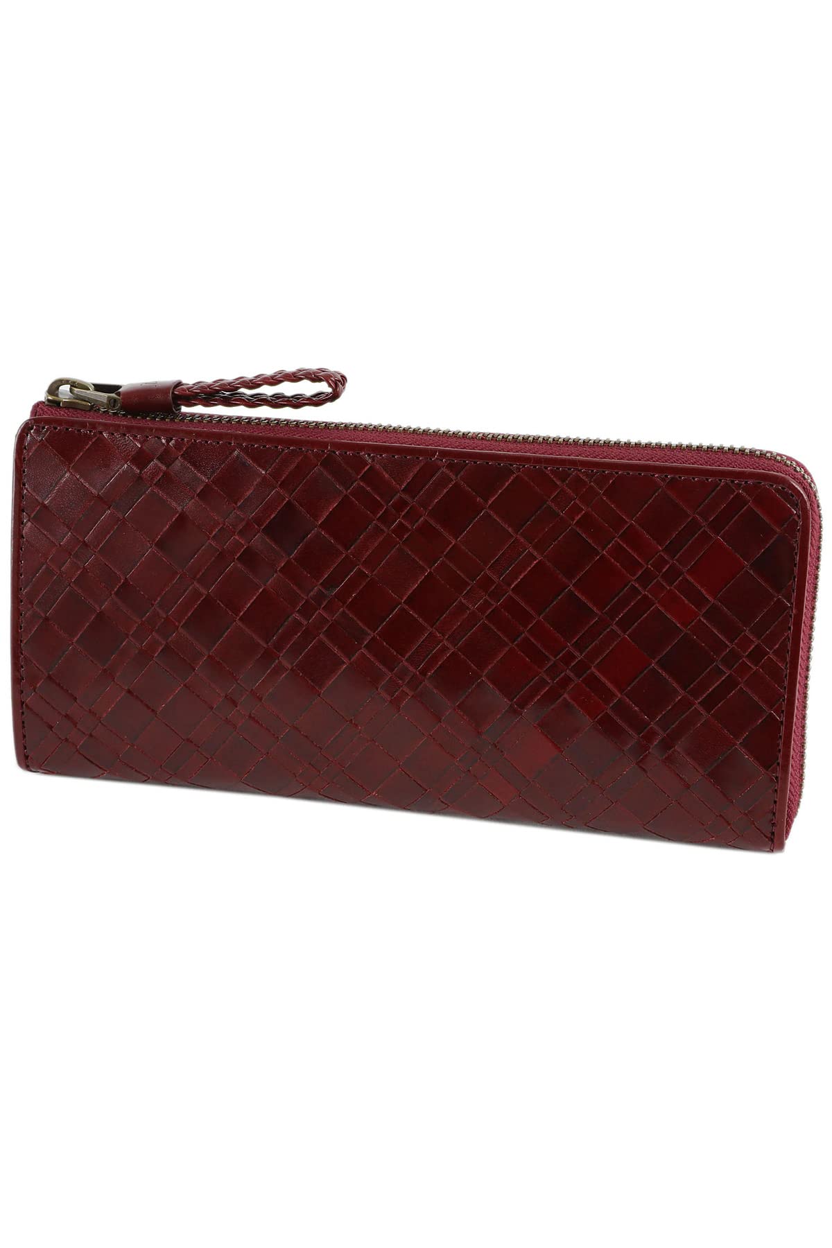 

Long Wallet Zipper Genuine Leather Brick [Dakota] L-shaped Women s DA-30824-44