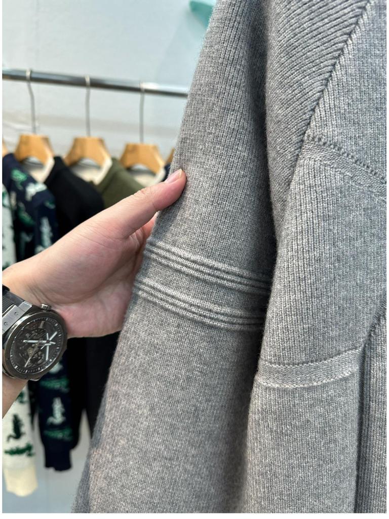 Men's Trendy Winter Cardigan Zipper Knitwear Sweater - High-End Casual Pullover