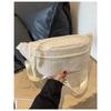 Women's bag Trend small breast bag Casual fanny pack Commuter high-end messenger bag Niche shoulder bag
