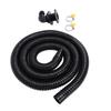 Boat Bie Installation Kit Efficient Marine Bie Drainage System with Flexible Thicken Pipe Clamps and Elbow Connector for 1100GPH Bie Pump