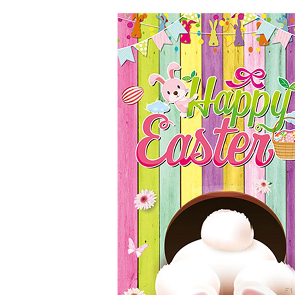 Bunny Banner - okouzlující venkovní dekorace na Velikonoce