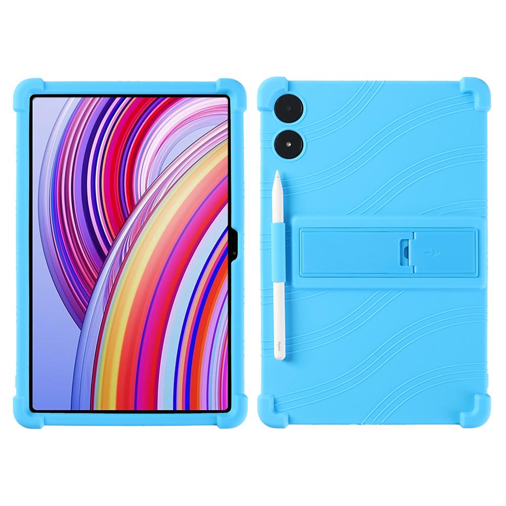 

Для Xiaomi Poco Pad 12,1-дюймовий протиударний чохол Teclast Soft Silicon Stand Protective Shell 2024 Гнучкий, стійкий до подряпин чохол Redmi Pad Pro 12.1