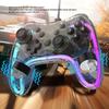 Przezroczysty Gamepad RGB, Przewodowy Gamepad do PC, PS3, iOS, OS X, Systemów 10/11, Żyroskop 6-osiowy, Tryb Turbo i Funkcja Wake-Up