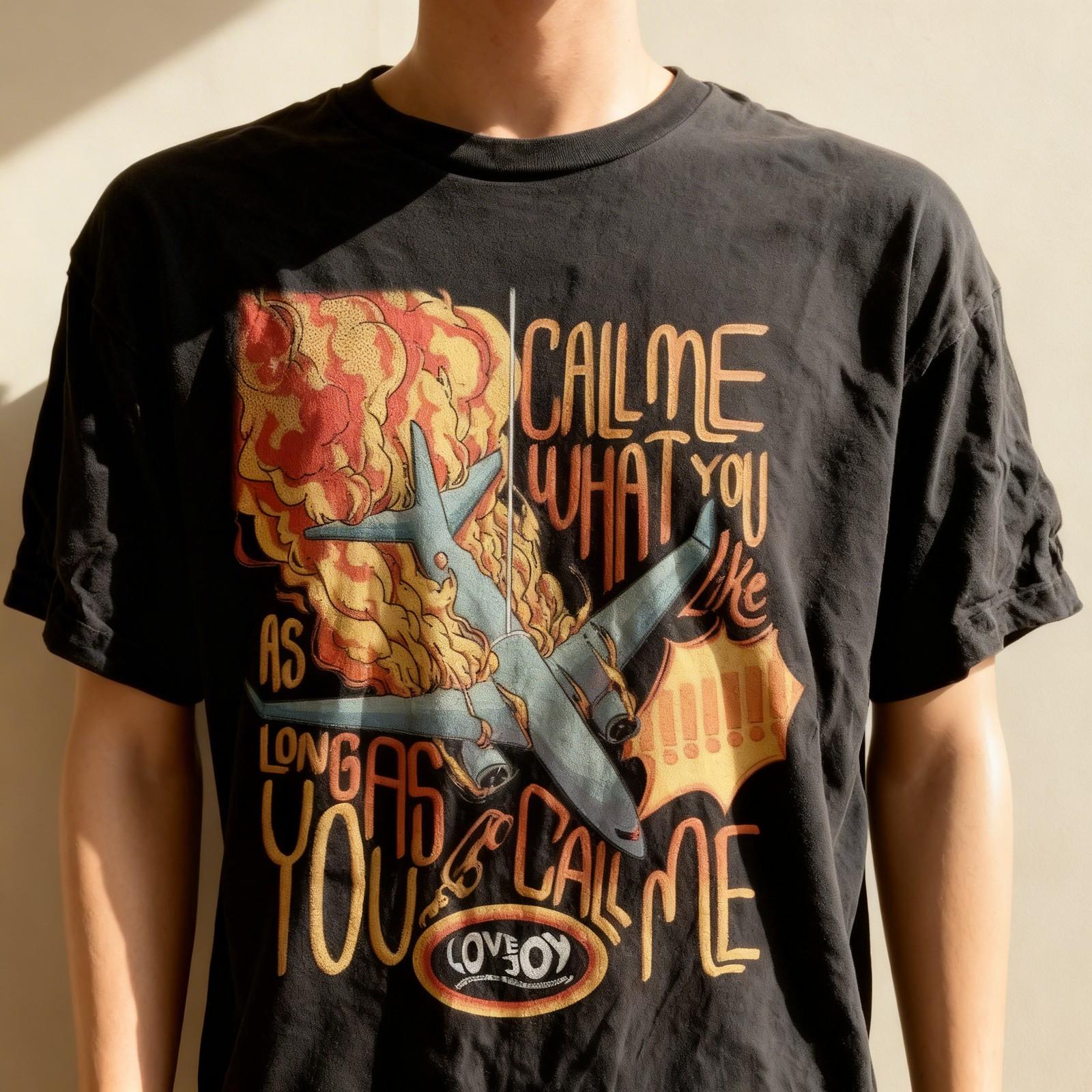 Lovejoy Tour Call Me T Shirt Black Classic tshirt All Size XXXL