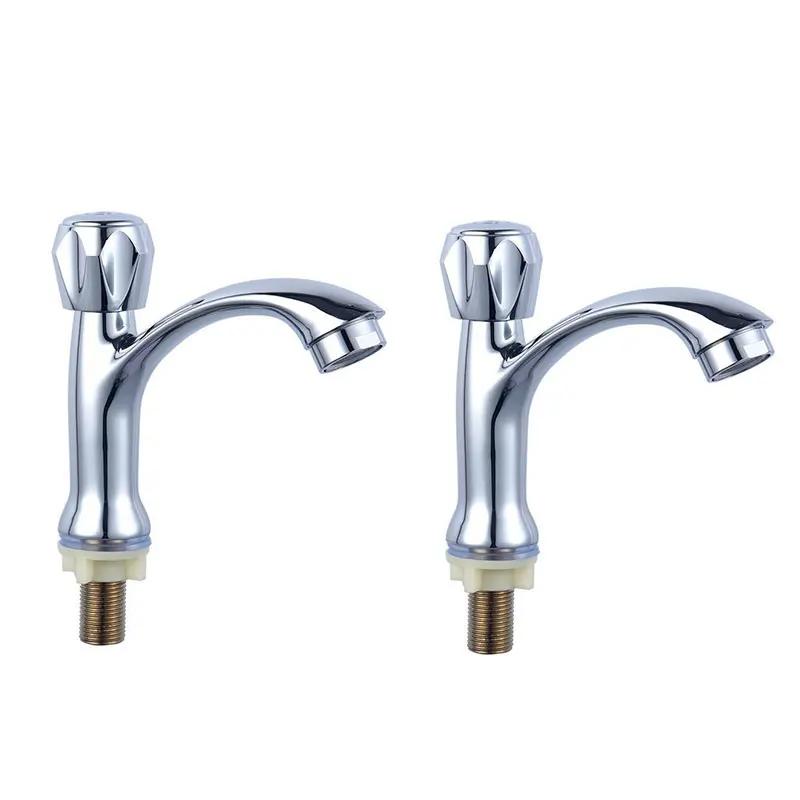 Sink Faucet Kitchen Faucet Household Accessories Bathroom Faucet Hot and Cold Water Basin Face Wash Tap Water Taps Bathroom Tool G3/8