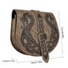 Medieval Leather Belt Bag Waist Pouches Medieval Vintage Waist Bag Medieval Costume Accessories for Halloween Dress Up