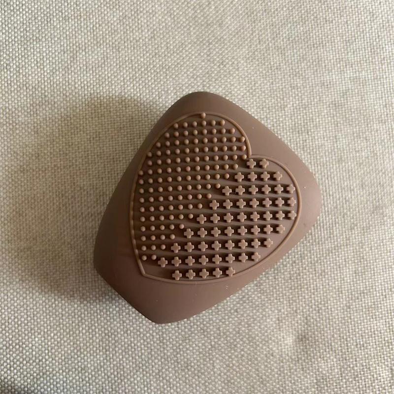 Makeup Brushes Cleaner 1pcs Silicone Pad Mat Cosmetic Eyebrow Brush Cleaning Tools Makeup Brush Scrubber Board Cleaner Tools