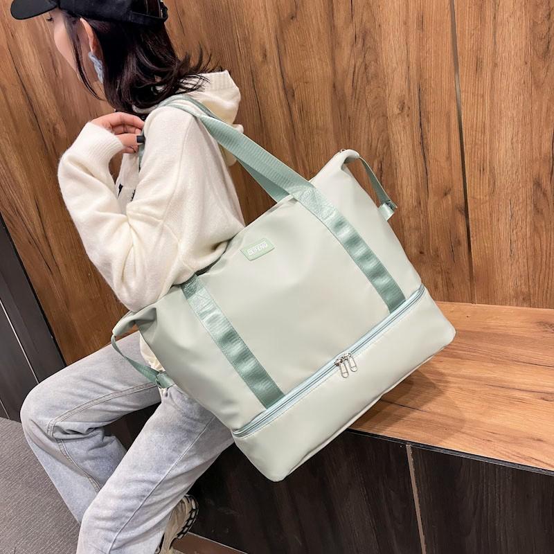 Travel Bag for Women's Short-distance Portable Lightweight Yoga Bag for Trolley Case for Students Large-capacity Luggage Storage Bag