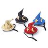Mini Witch Hat for Small Animals Adjustable Pet Headgear Hamster Rat Hats Halloween Cosplay Clothing Guinea Pigs Assessories