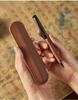 Luxury Ballpoint Pen Set with Metal and Wood, Imitation Leather Case, Custom Logo Option