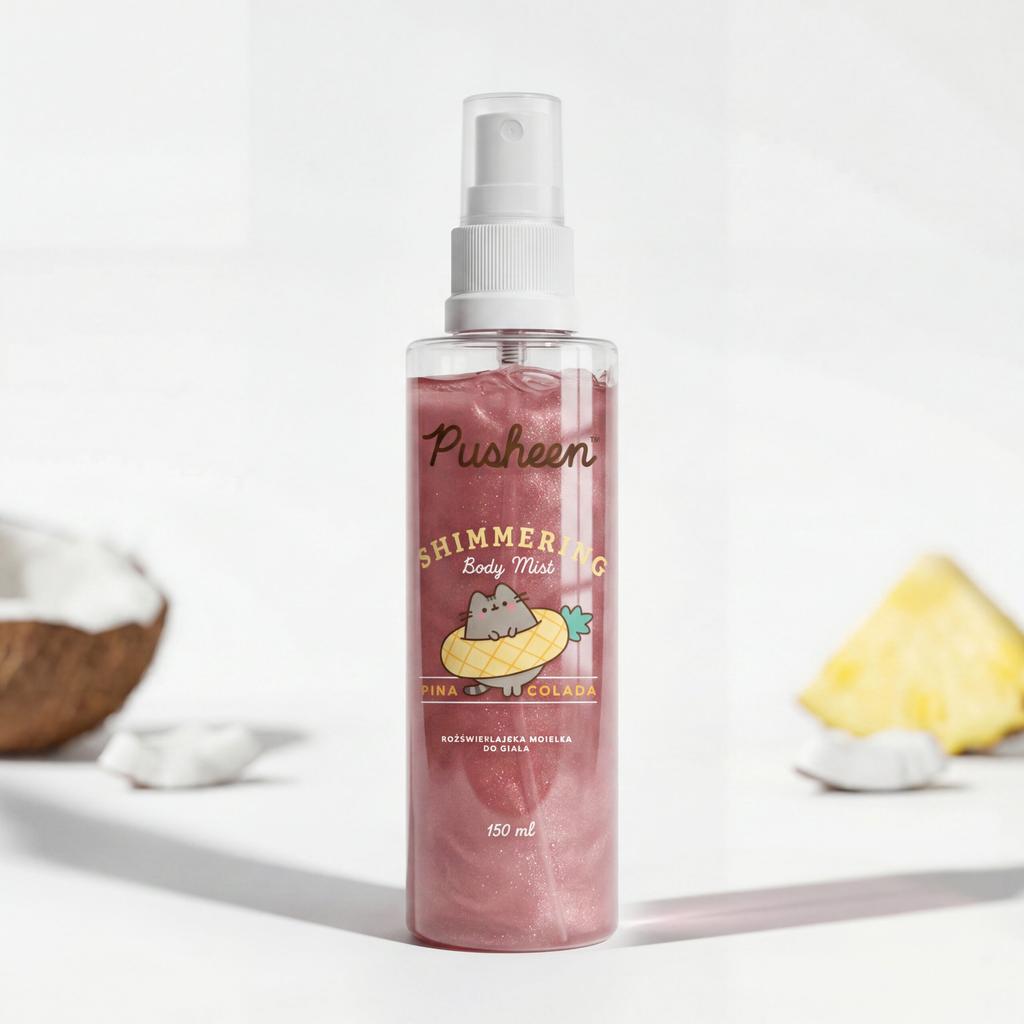 Pusheen Shimmering Body Mist Rose Gold 150
