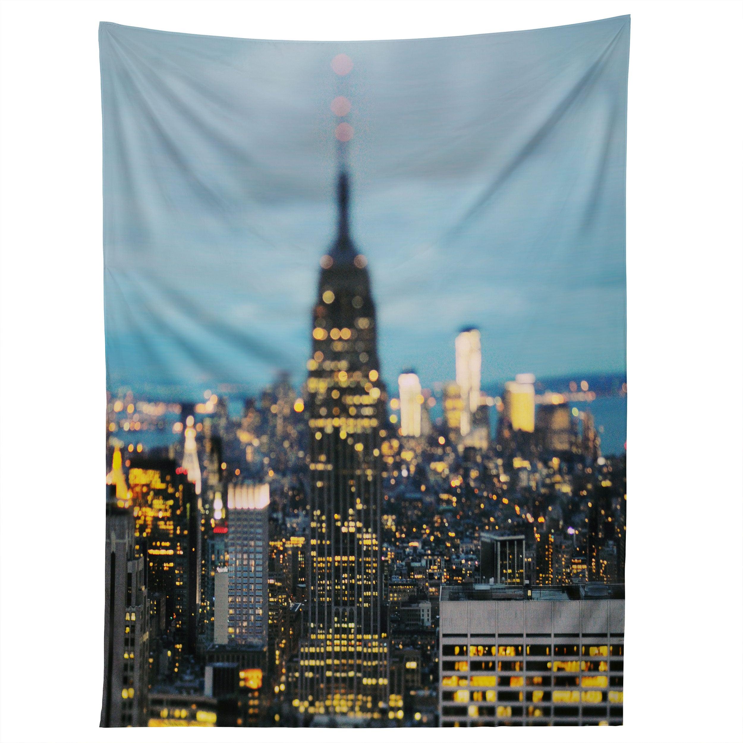 EMPIRE STATE OF MIND tapestry 75x100 чёрный
