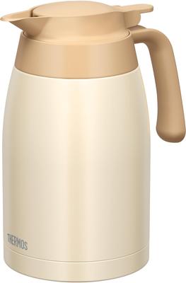 ThermosPot 1.5L Cream White Thermal Pot Tabletop Pot Thermos Structure Heat/Cold TTB-1501 CRW