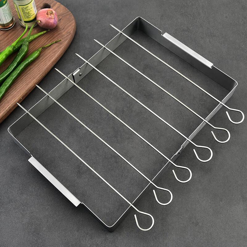 ZISIZ Stainless Steel BBQ Roasting Rack