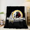 Washington Redskins Portable Blanket/Soft Blanket Bedding Blanket Suitable for Travel Camping Living Rooms Offices Sofas Fan Gifts