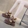 New Women's Boots Height Increase by 8cm Thick Bottom with Velvet Warm Snow Boots Fashion Trend Versatile Casual Sports Boots