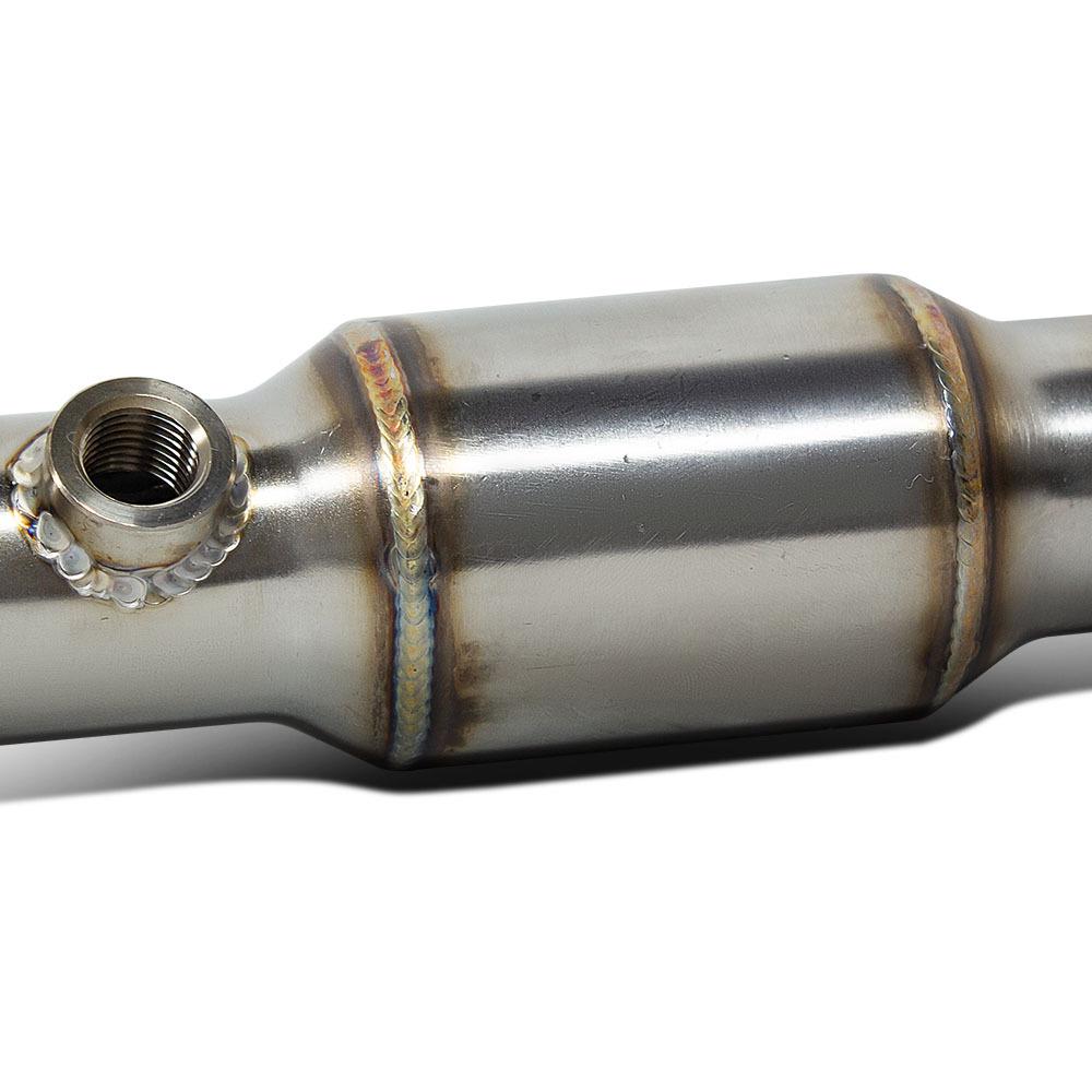 MT15/R15 4V Stainless Steel Front Exhaust Pipe with Dual Oxygen Sensor (2017-2024)
