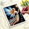 Pearl Painting Blue Wings Winx Creative Art 5D Pearl Embroidery Cross Stitch Kit Handmade DIY Home and Room Decor Gift