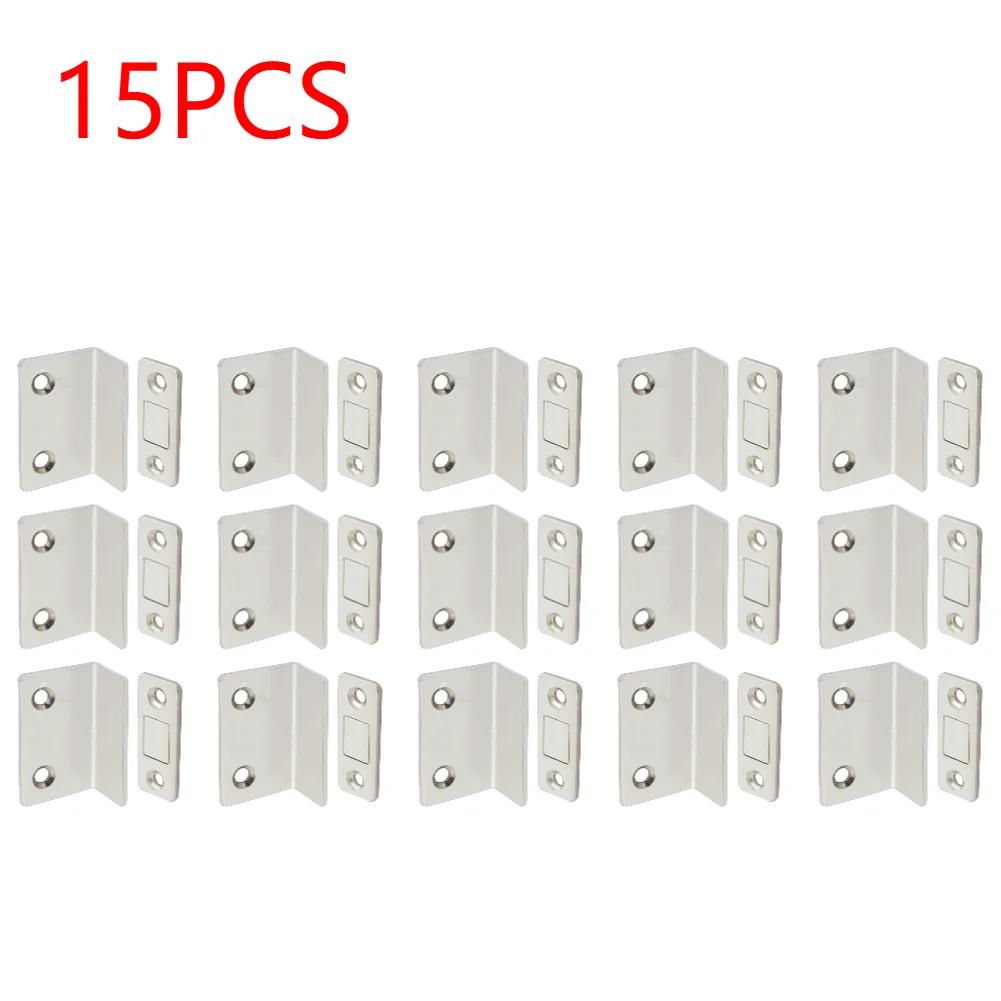 20-1 Stück Starker Türschließer Tür-Magnet Möbel Schrank Schrank Magnetischer Türfang Riegel Stanzfrei Schranktürschließer