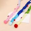 Cat Toy Feather Cat Teaser Wand Cat Interactive Toys Funny Caterpillar Colorful Rod Christmas Hairball Teaser Wand Pet Supplies