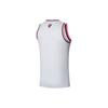 Li-Ning Sports Basketball Series SW Fan Edition 2021-2022 Season Guangdong Team Home Basketball Vest Men Tops White AAYR443-1