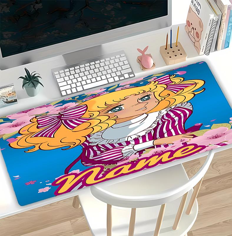 Customizable Name Candy Candy Pattern Gaming Mouse Pad-Non Slip Rubber Base,Perfect Gamers,Esports,Ideal Gift Gaming Enthusiasts