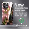 Anime Demon Slayer cool  Phone Case For iPhone 16 15 14 13 12 11 X XR XS 8 Plus Mini Pro Max Glass Magnetic Case