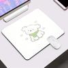 Cute Cartoon Dog Mouse Pad Anti‑Slip Rubber Square Desk Mat HD Printing Keyboard Pad for Computer Office Gaming Accessories 1pc