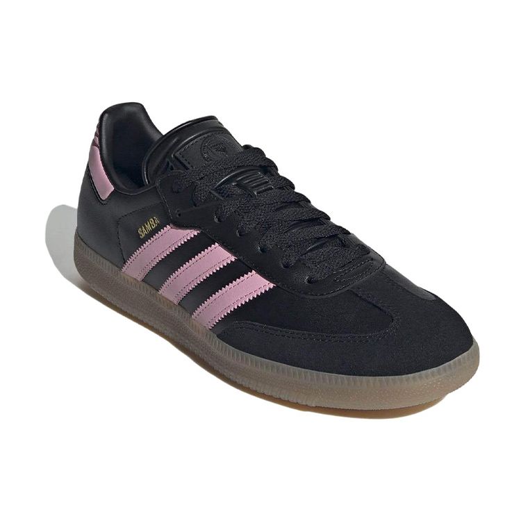 Lionel Messi x adidas Samba Inter Miami CF - Auswärtstrikot Herren Sneaker Schwarz Core-Black Hellrosa IH8157