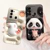 For Tecno Spark Go 2022 Case KG5 KG5h Cute Panda Cartoon Cover For Tecno Spark 8C Spark8C KG5k KG5j Phone Case Soft Fundas Coque