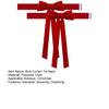 Christmas Red Bow Curtain Tie Backs Velvet Bowknot Curtain Buckle Burgundy Red Curtain Holder Back Fastener for Xmas Wedding Birthday
