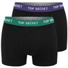 TOP SECRET Men's Cotton Boxer Shorts 8 Pack