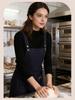Custom Unisex Waterproof Canvas Waist Apron - Simple, Fashionable Workwear for Catering