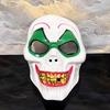 2025 New Joker Full Face Mask Funny Big Gold Teeth Smiling Face Mask Cool Boy Headgear Halloween Cosplay Props