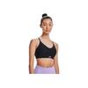 Under Armour Logo Print Training Low Intensity Sports Bra Women Underwear Black 1363354-001