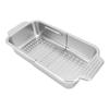 Expandable Dish Drying Rack Stainless Steel Over Sink Dish Drainer Rack Basket Shelf for Kitchen Cou