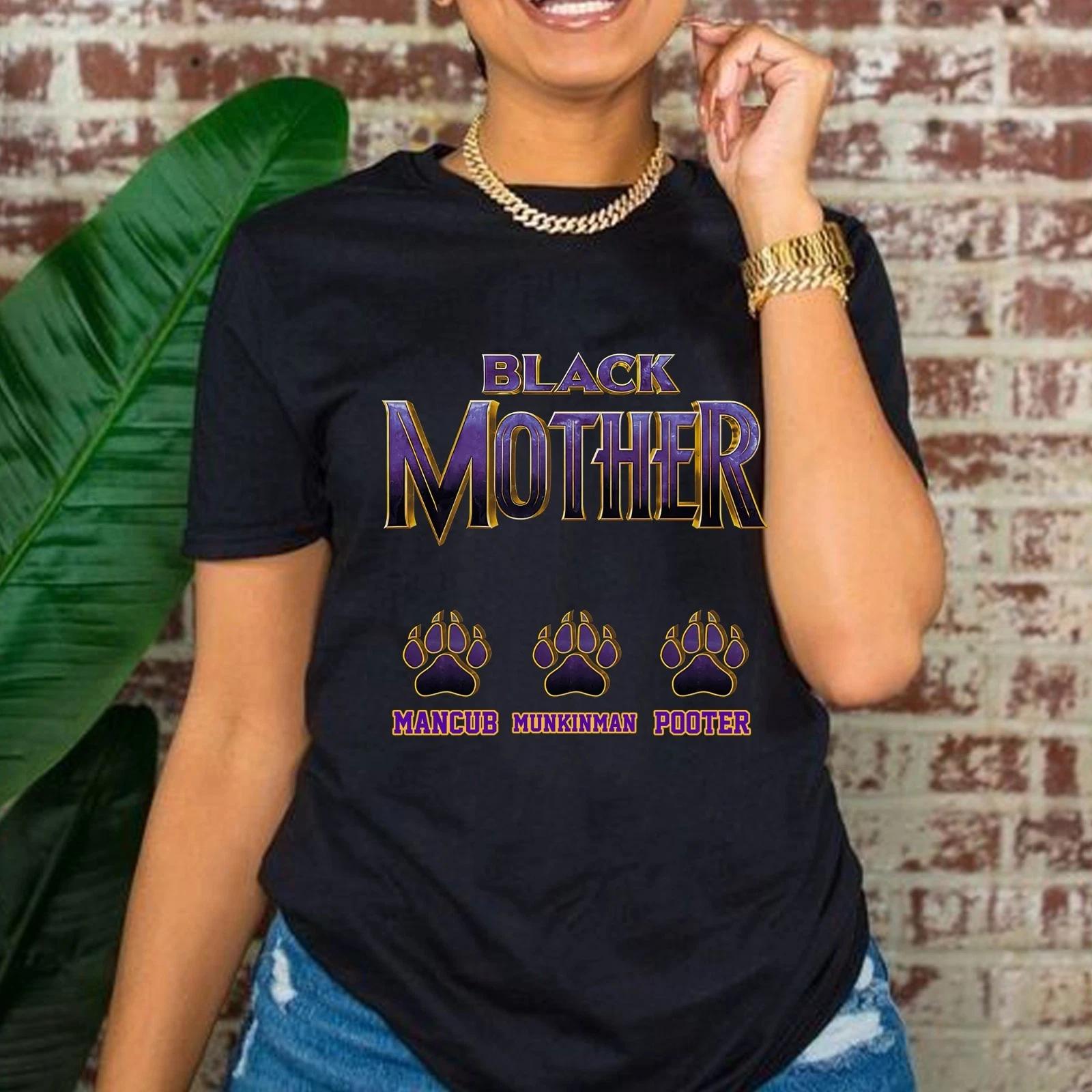 Custom Black Mother Tee, Black Panther Inspired Tee, Black Mom Mother s Day Gift 3XL