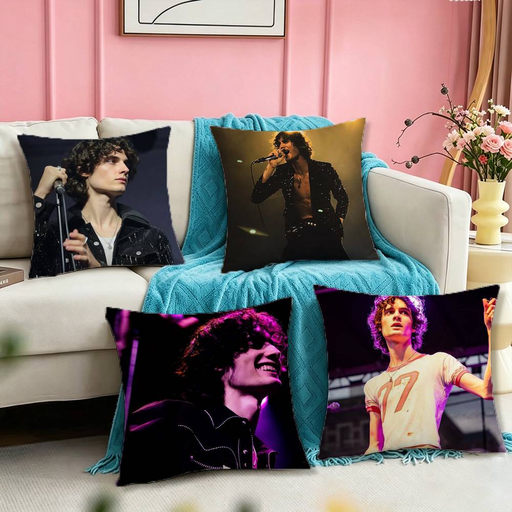 Singer SSomb Square DoubleSided printed Pillow Case Bedroom Bedside Pillow Sofa Cushion Cover