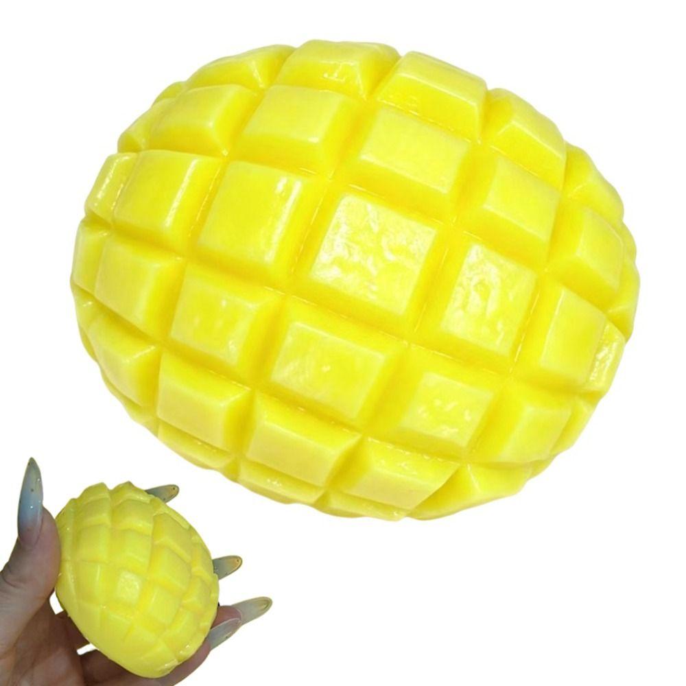 Formbares Knisterndes Mango Squishy Spielzeug Soundeffekte Realistische Früchte Kneten Kinderspielzeug Geschenke
