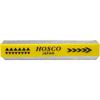 HOSCO Compact Fret Crown File for Medium Frets Compatible with Stainless Steel Frets H-FF2HC