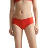 Calvin Klein Seamless High Elastic Cotton Briefs Women underwear Raspberry-Red QF6357AD-XAT