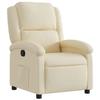 VidaXL Fauteuil Inclinable, Chaise de Relaxation avec Dossier et Repose-Pied, Siège Inclinable, Fauteuil TV de Salon, 371760