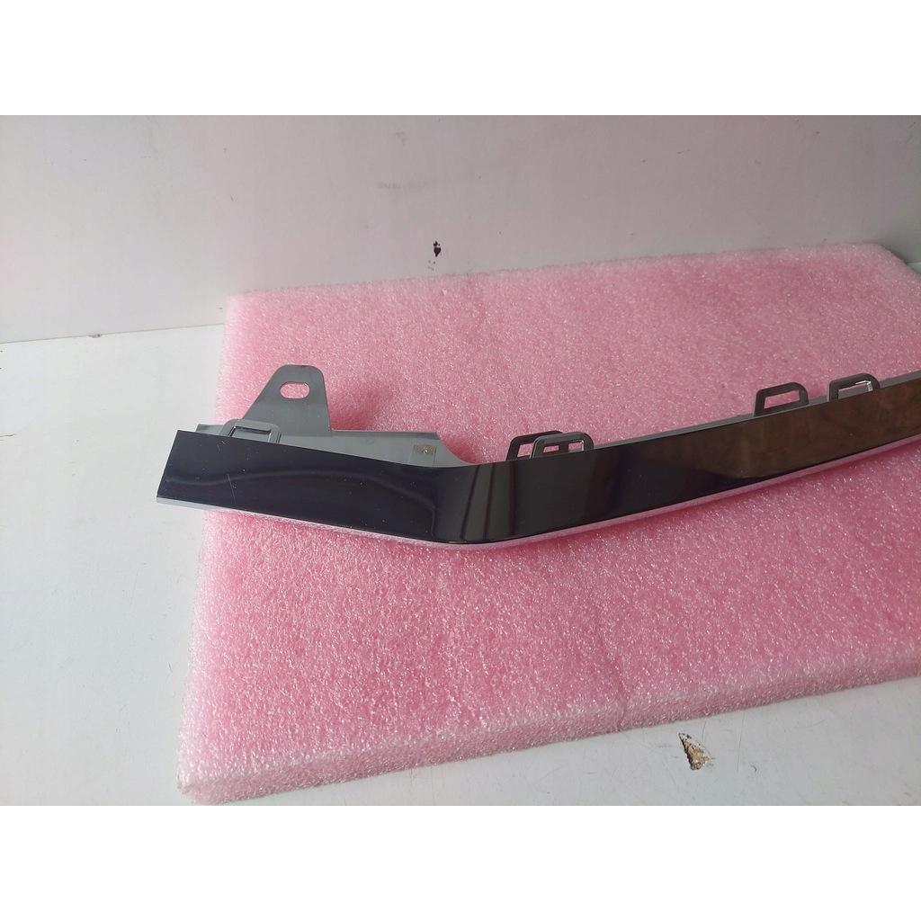 Mercedes-Benz E-Class E200 Front Bumper Black Bright Strip: Models 2128850700, 2128850800, etc.