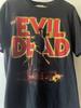2001 The Evil Dead  Retro Style Men Women Horror Movie Black Tshirt Reprint Unisex T-Shirt