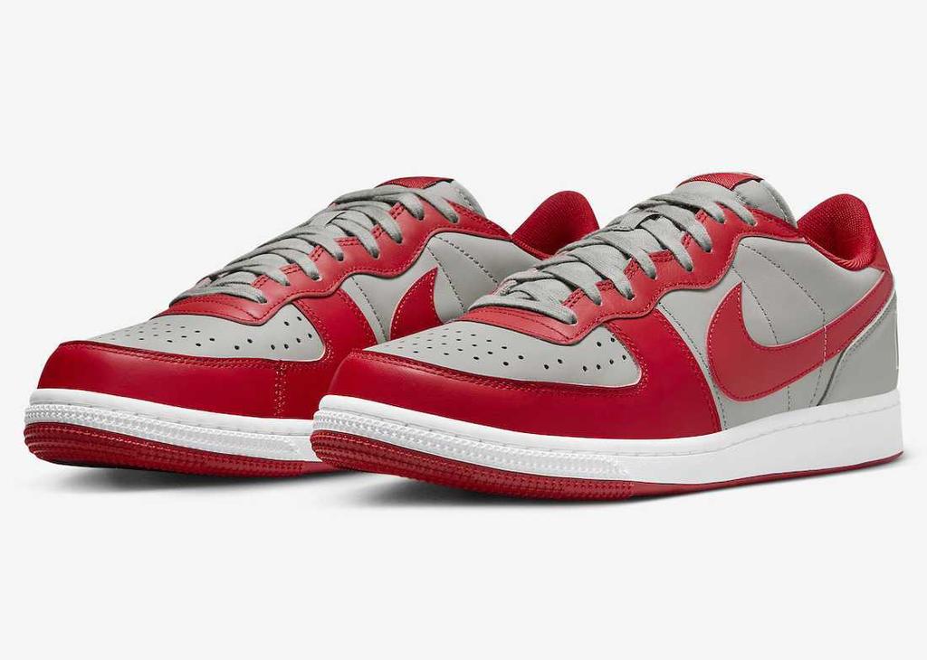 FZ4036-099 Nike Terminator Low Varsity Red and Medium Grey (Men's)