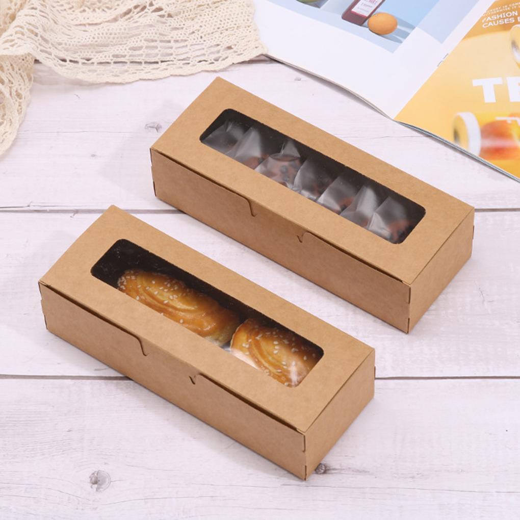 Rectangle Wedding Party Favor Gift Box Portable Storage Boxes with Lid Cake Packaging Case Home Kitchen Bakery