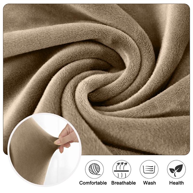 1 2 3 4 Seater Velvet Recliner Sofa Cover Split Design Relax Sofas Slipcover Lounge Armchair Covers with Side Pocket Home Decor